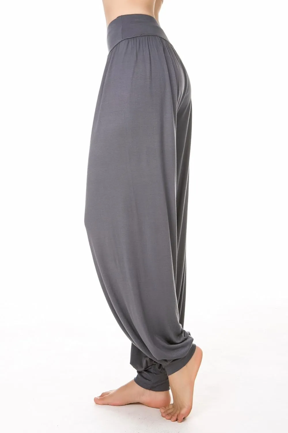 Women's Elastic Soft Modal Yoga Sports Pants Dance Harem Pants