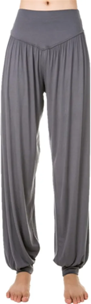 Women's Elastic Soft Modal Yoga Sports Pants Dance Harem Pants