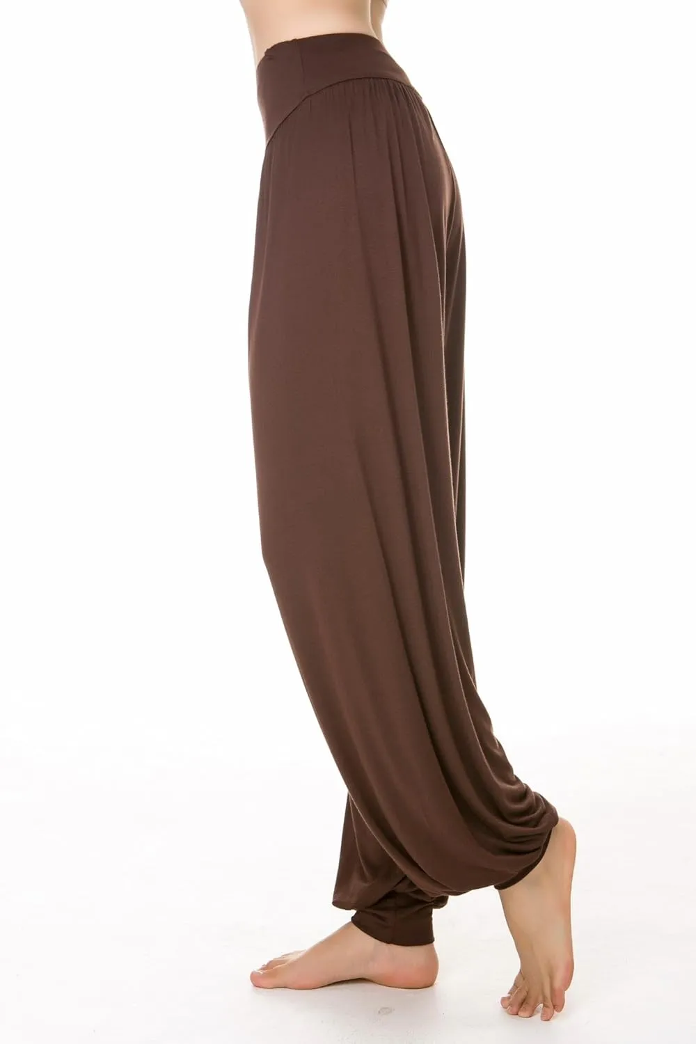Women's Elastic Soft Modal Yoga Sports Pants Dance Harem Pants