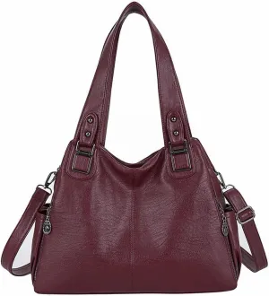 Women's Handbags Large Capacity Tote Soft Leather Ladies Crossbody Bags