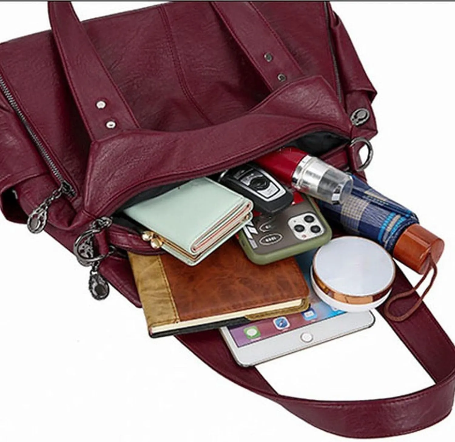 Women's Handbags Large Capacity Tote Soft Leather Ladies Crossbody Bags