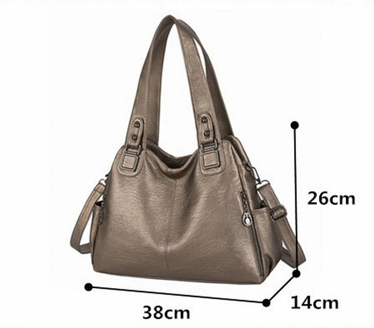 Women's Handbags Large Capacity Tote Soft Leather Ladies Crossbody Bags