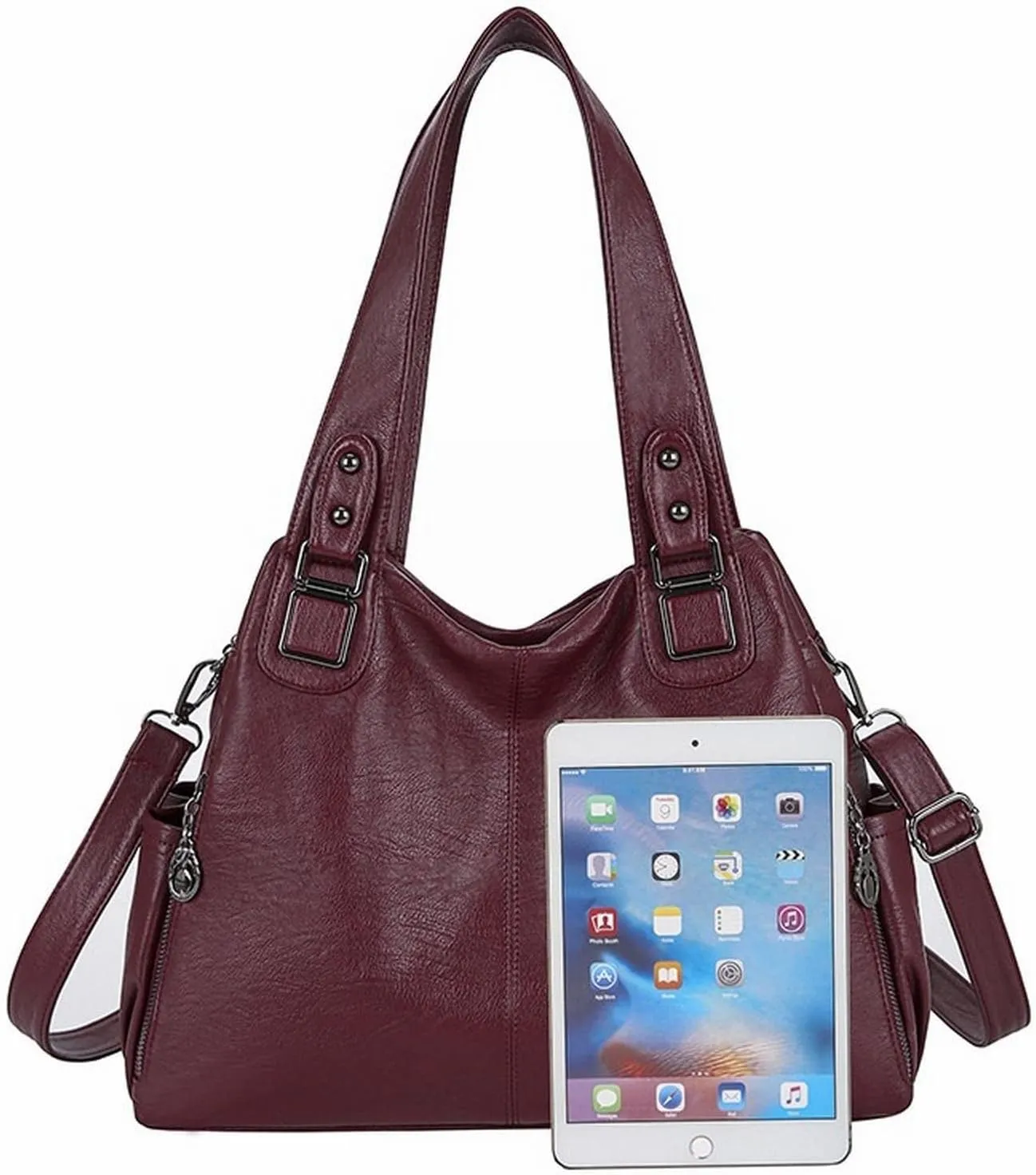Women's Handbags Large Capacity Tote Soft Leather Ladies Crossbody Bags