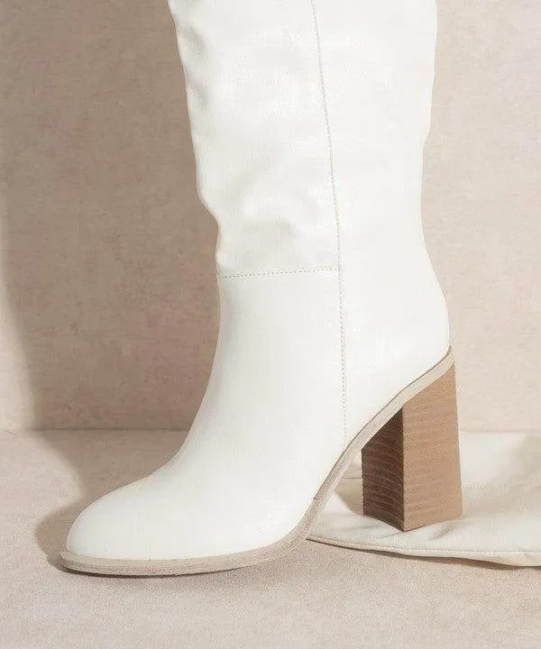 Womens Shoes Style No. Stephanie - Knee-High Boots