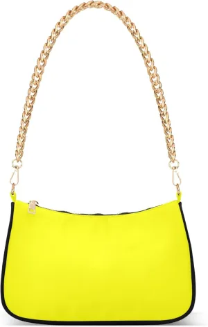 Women's Shoulder Handbags Yellow Hobo Bags Crescent Shoulder Bags for Women