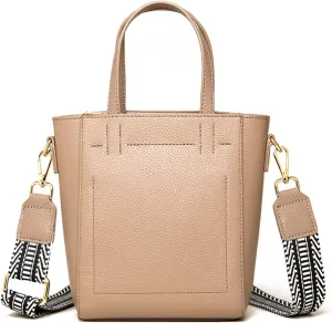 Women's Small Top Handle Satchel Bag Genuine Leather Classic Shoulder Bag Square Crossbody Stitching Handbag Pursebag2224OWOISS