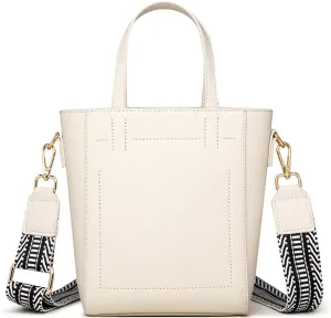 Women's Small Top Handle Satchel Bag Genuine Leather Classic Shoulder Bag Square Crossbody Stitching Handbag Pursebag633OWOISS