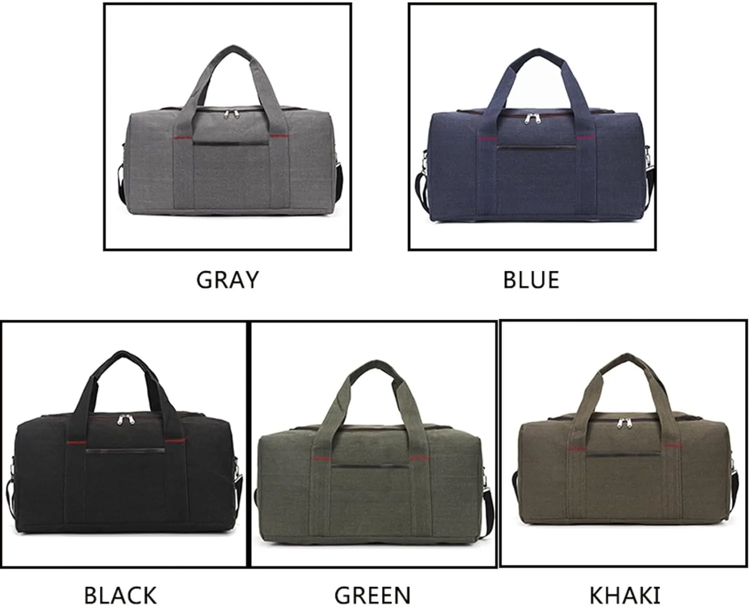 Women's sports bags men's canvas bags large capacity storage bag handbags