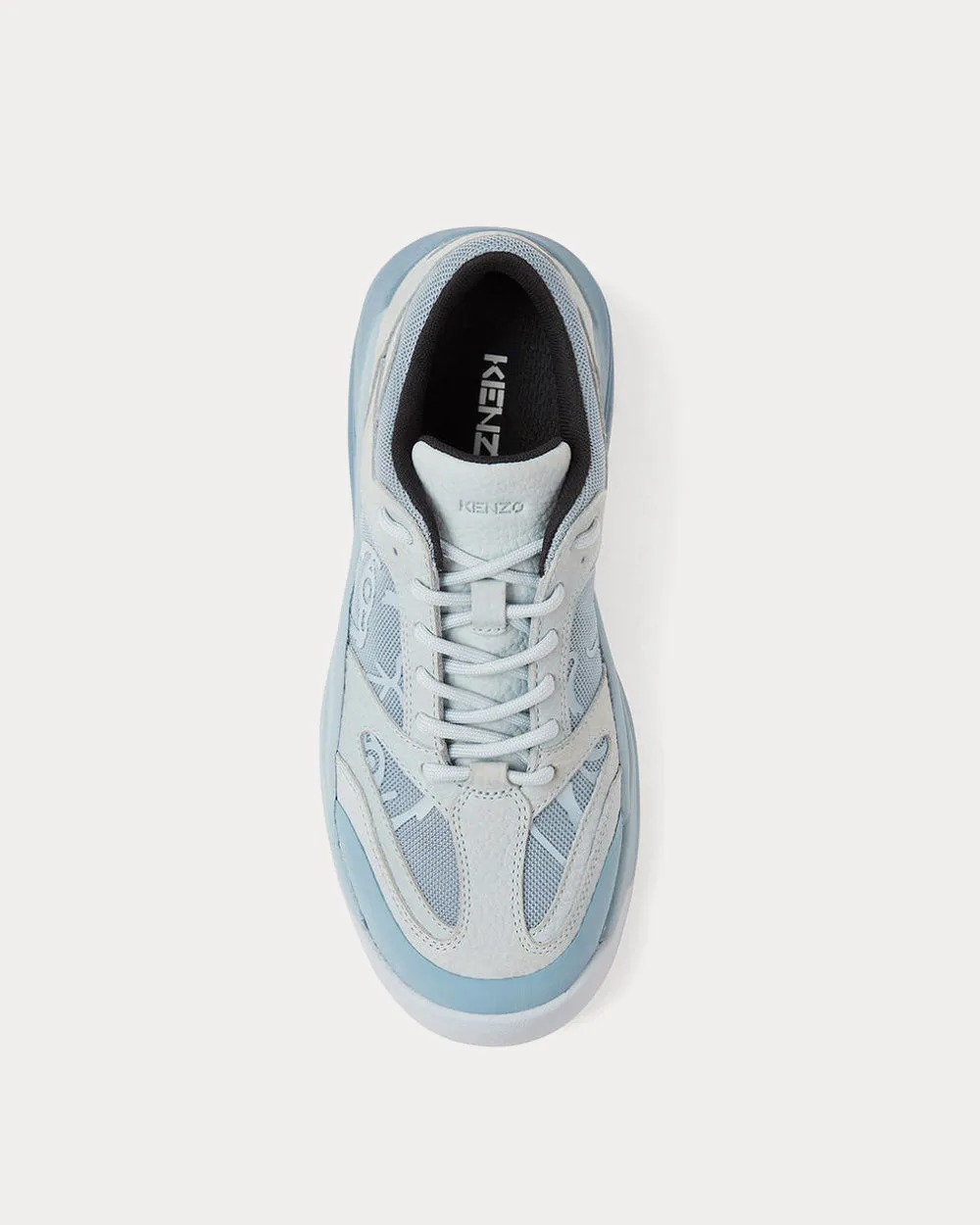 Work Pale Grey Low Top Sneakers