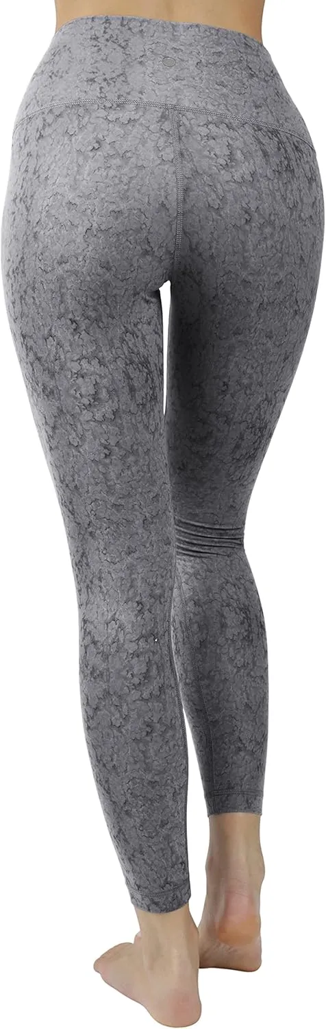 Yogalicious High Waist Squat Proof Soft Printed Leggings for Women