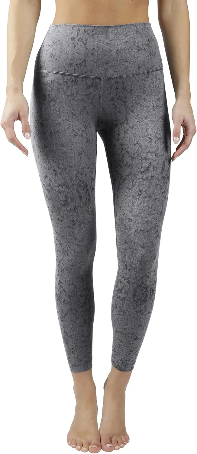 Yogalicious High Waist Squat Proof Soft Printed Leggings for Women