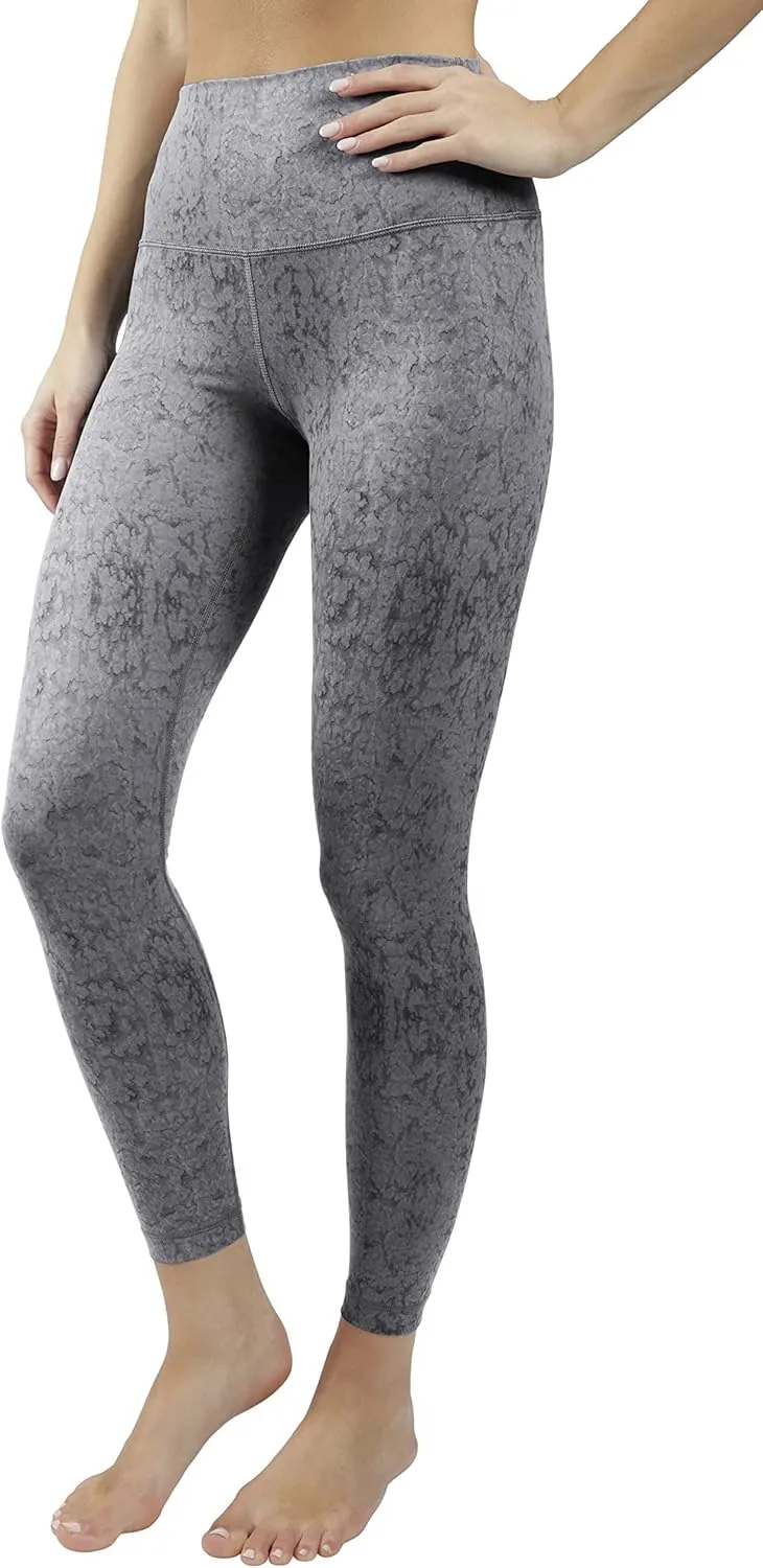 Yogalicious High Waist Squat Proof Soft Printed Leggings for Women