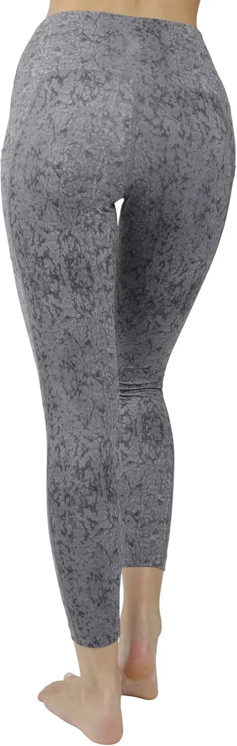 Yogalicious High Waist Squat Proof Soft Printed Leggings for Women